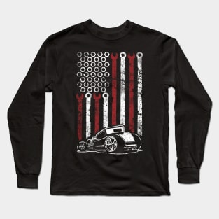 HOT ROD FLAG Long Sleeve T-Shirt